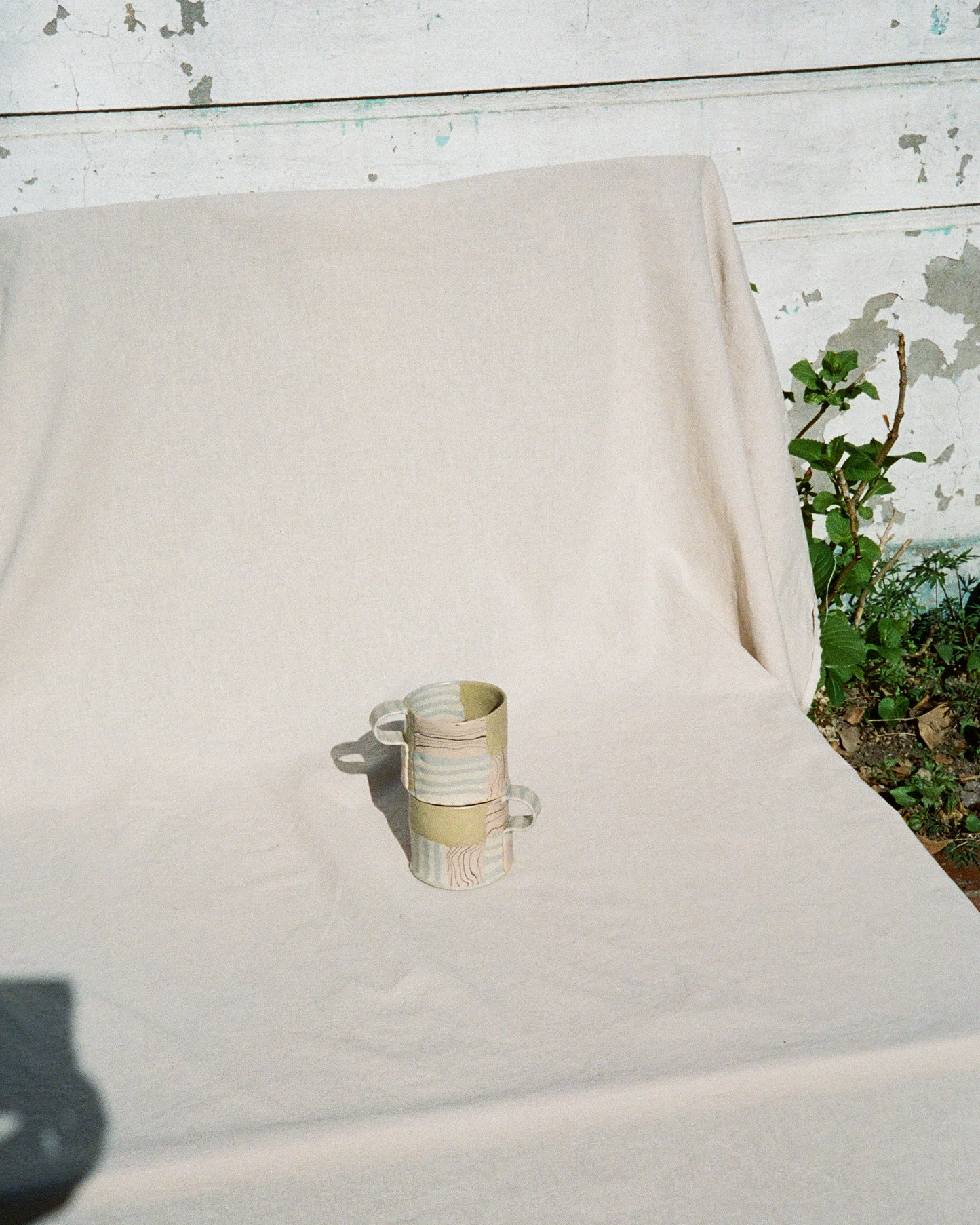 Paper Mug Patchwork Lotus