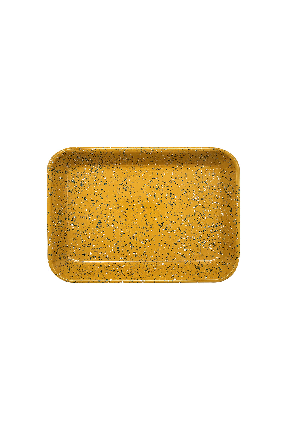 Milkyway Enamelware Large Tray Inca Bronze