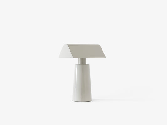 &Tradition - Caret Portable Table Lamp Silk Grey