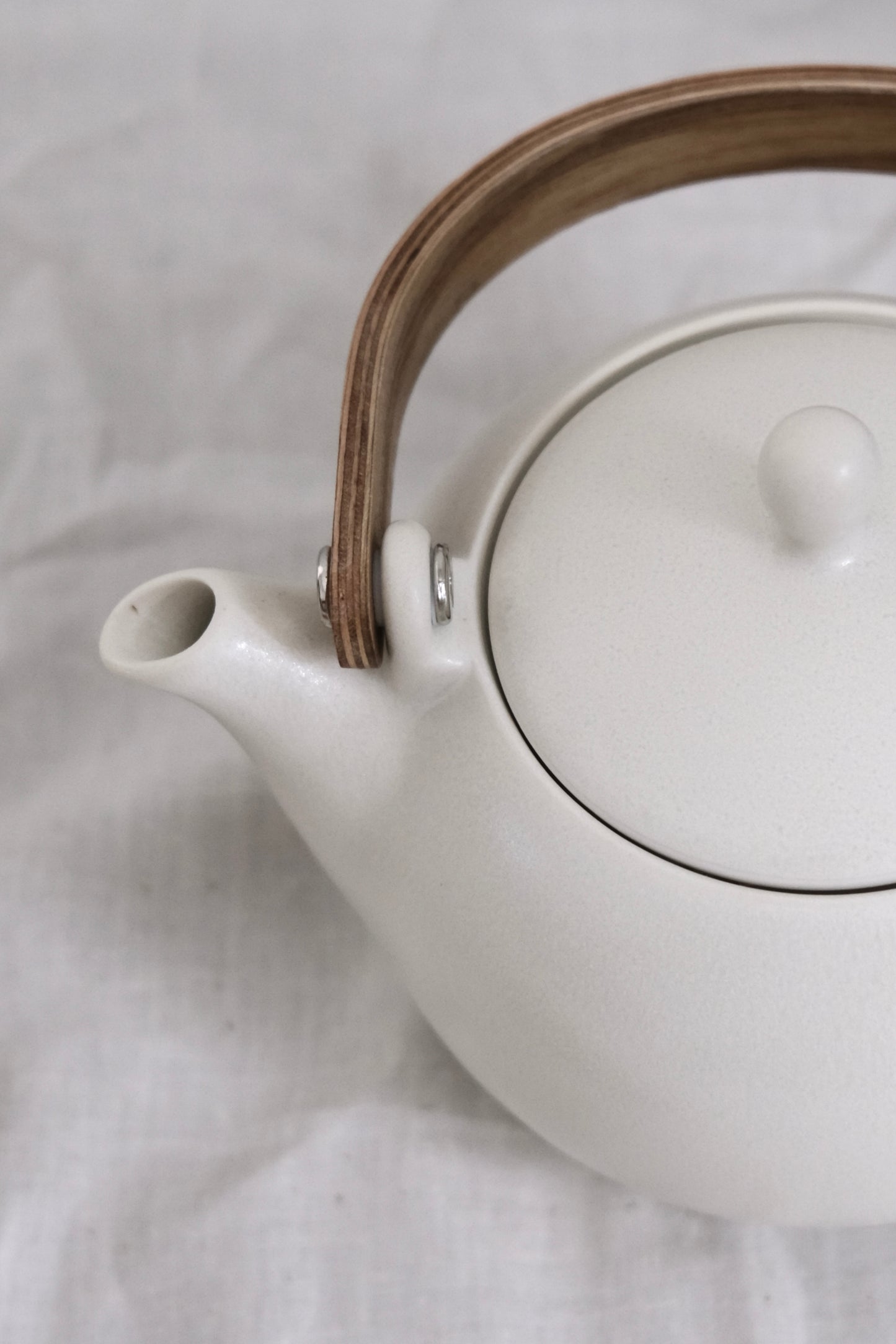 結 YUI Wooden Handle Teapot Set 600