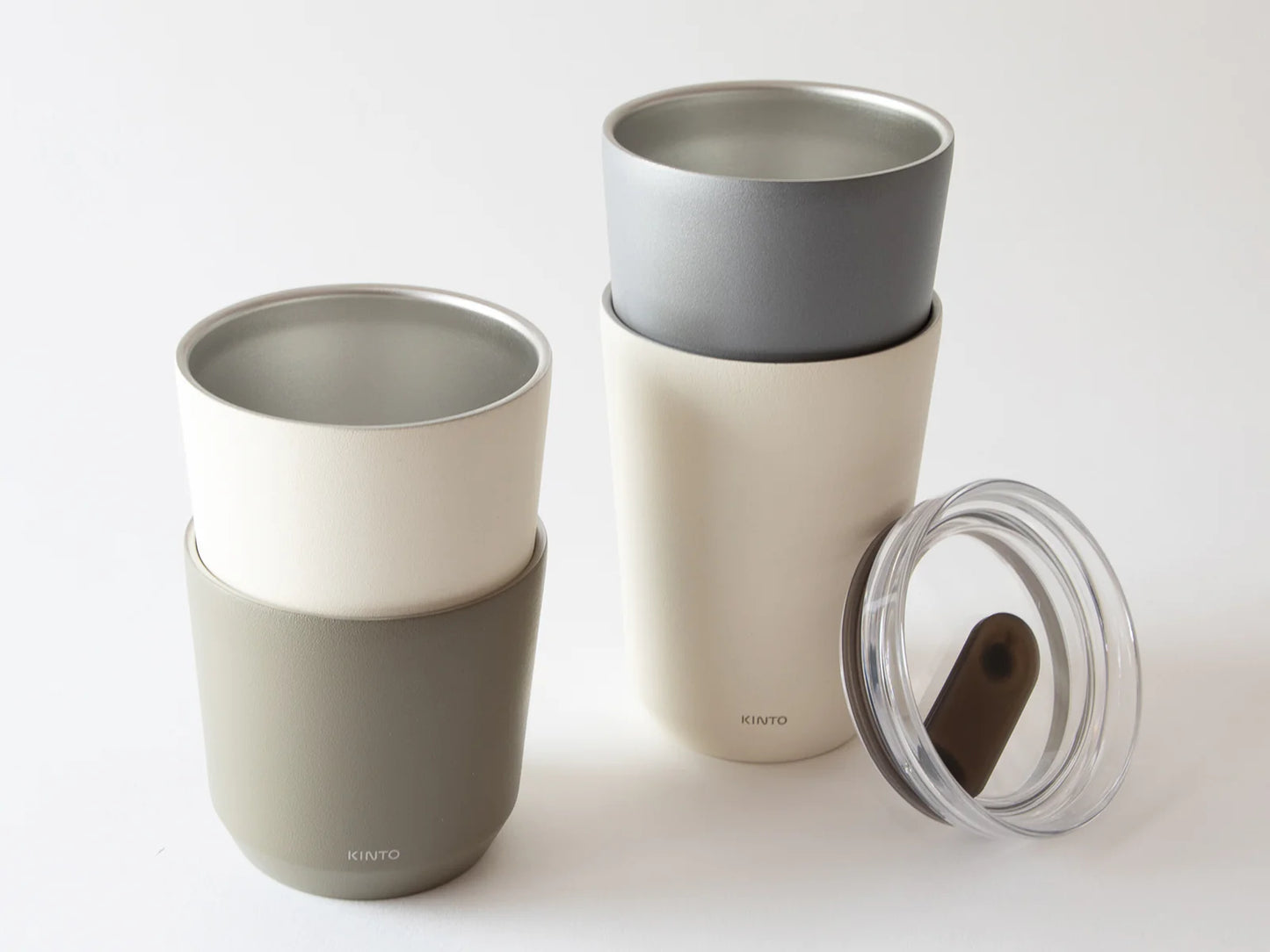 TO GO TUMBLER 360ml with plug - Khaki