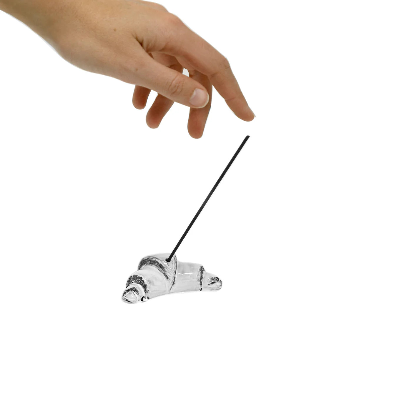Croissant incense holder 7cm