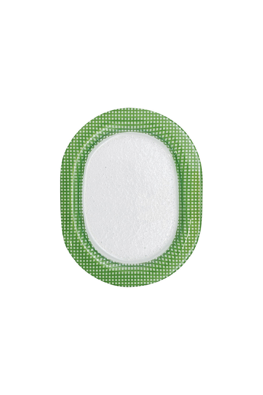 Checky Oval Plate 17cm (3 Colors)