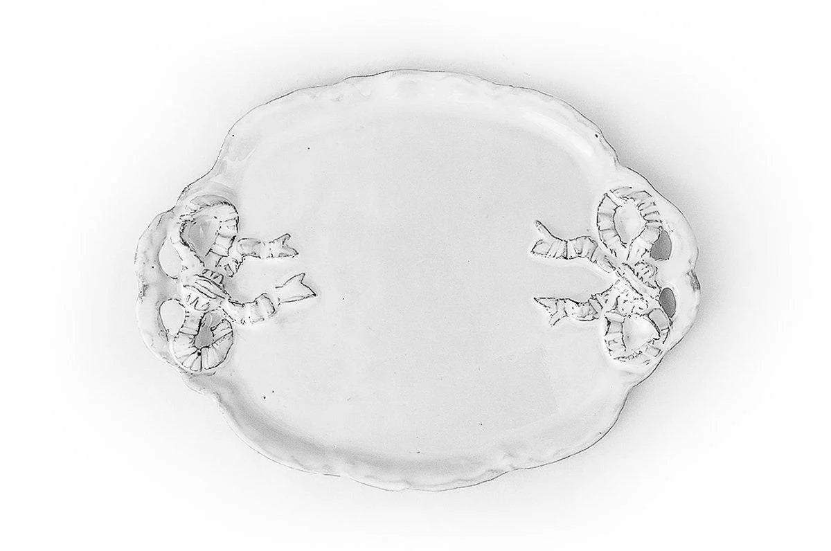 Marie-Antoinette platter with handle