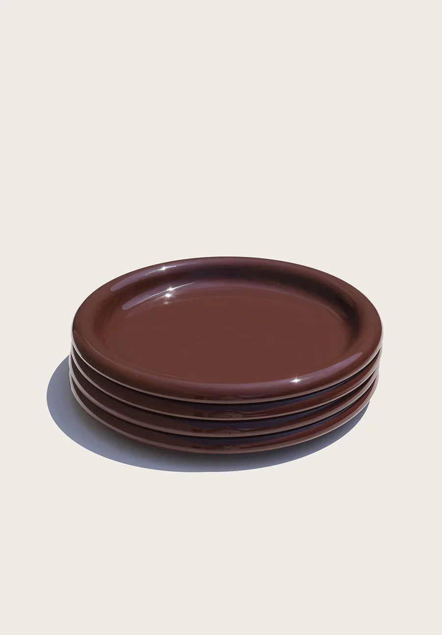 Rolli Dinner Plate - Chocolate