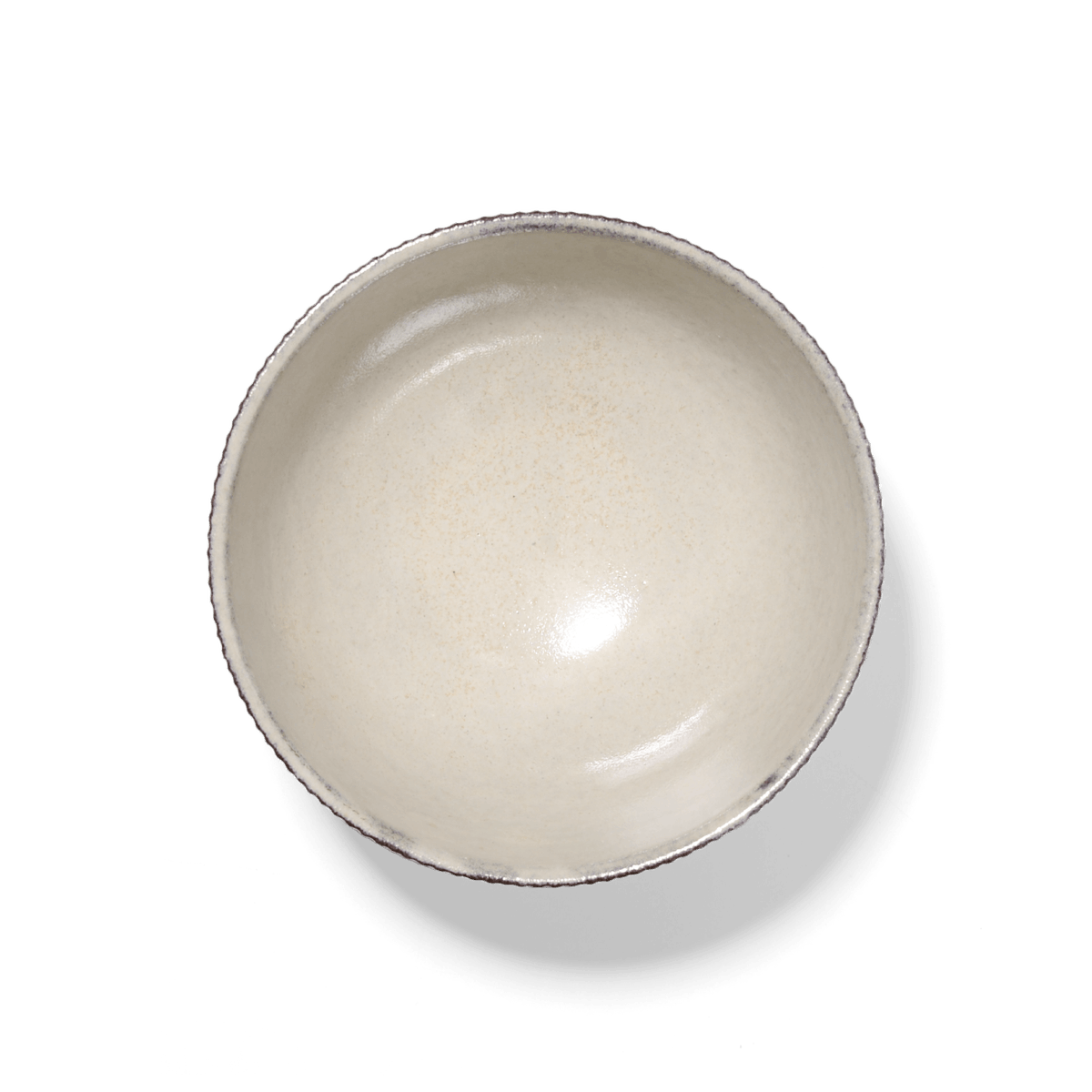 Strisch Rice Bowl L - Beige