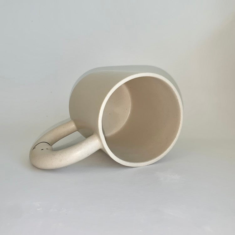 Smile Moon Cup Milk Beige