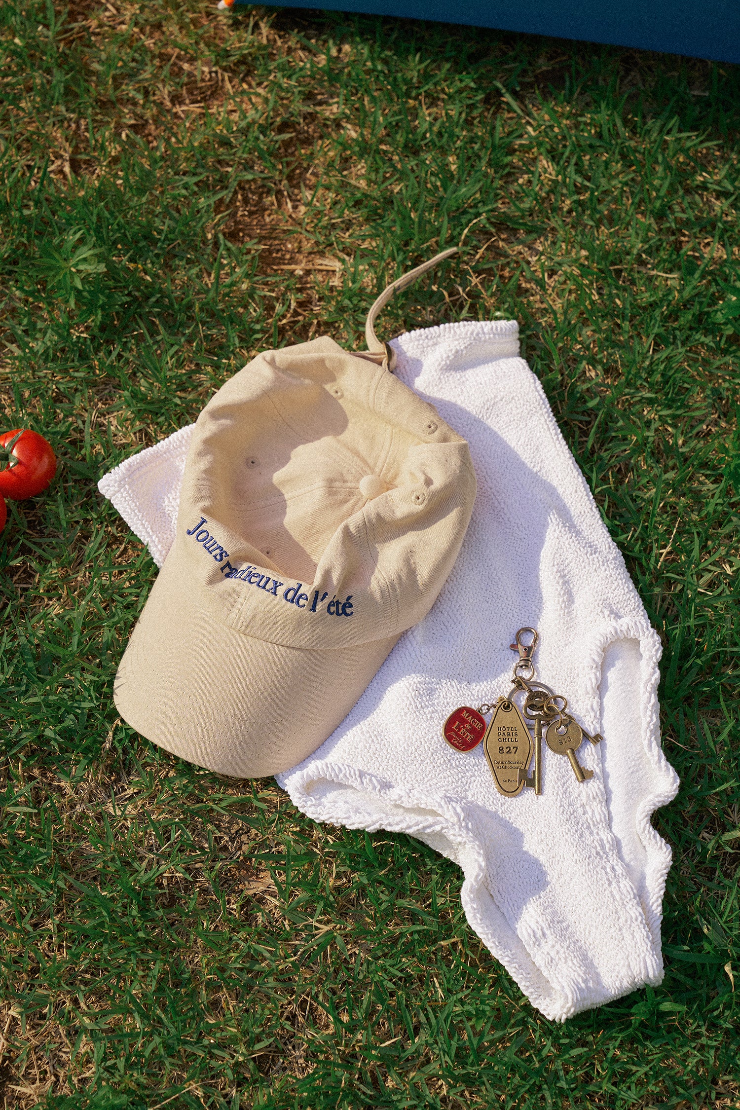 Voyage Baseball Cap (Cream)