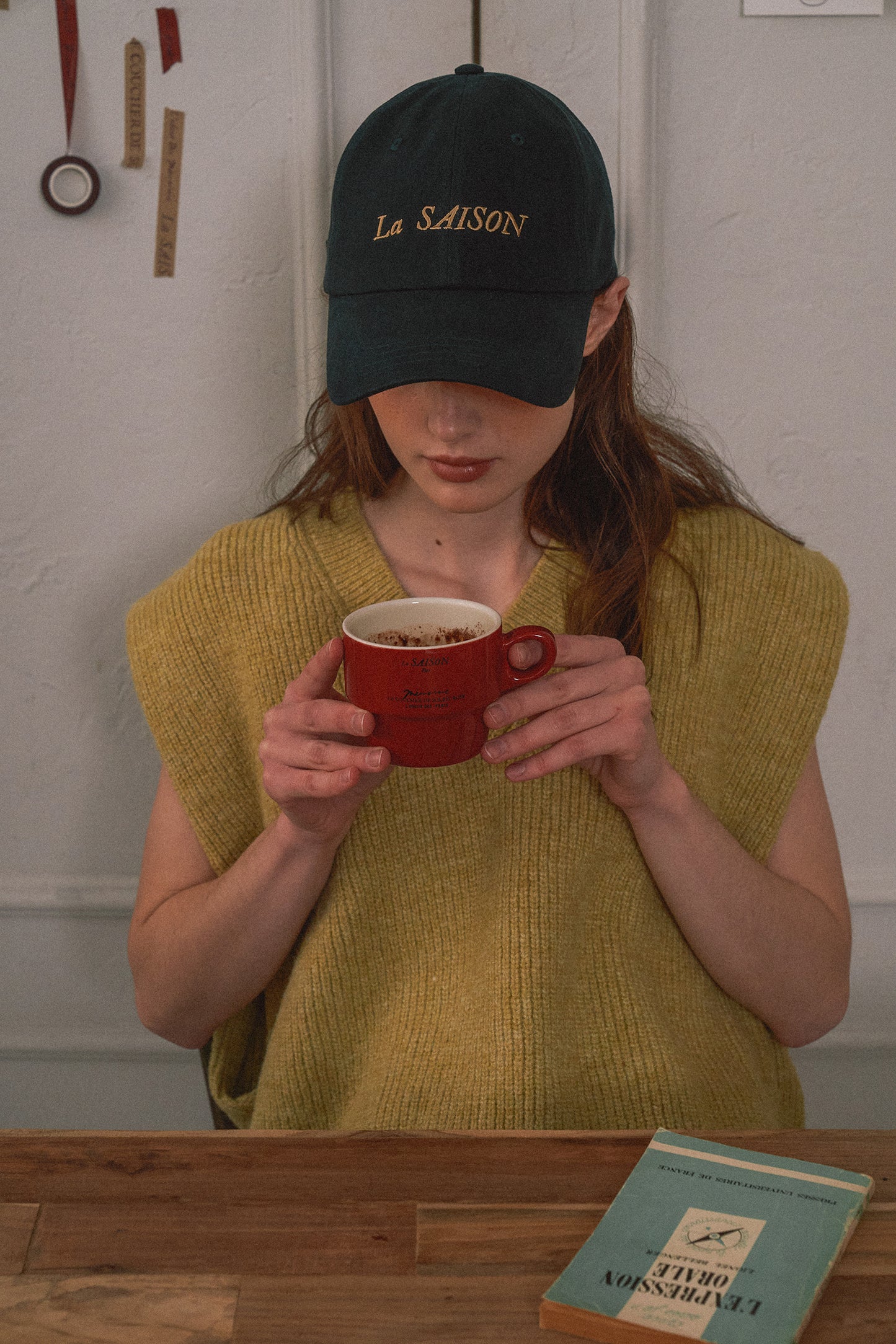 La Saison Baseball Cap (Black Leaf)