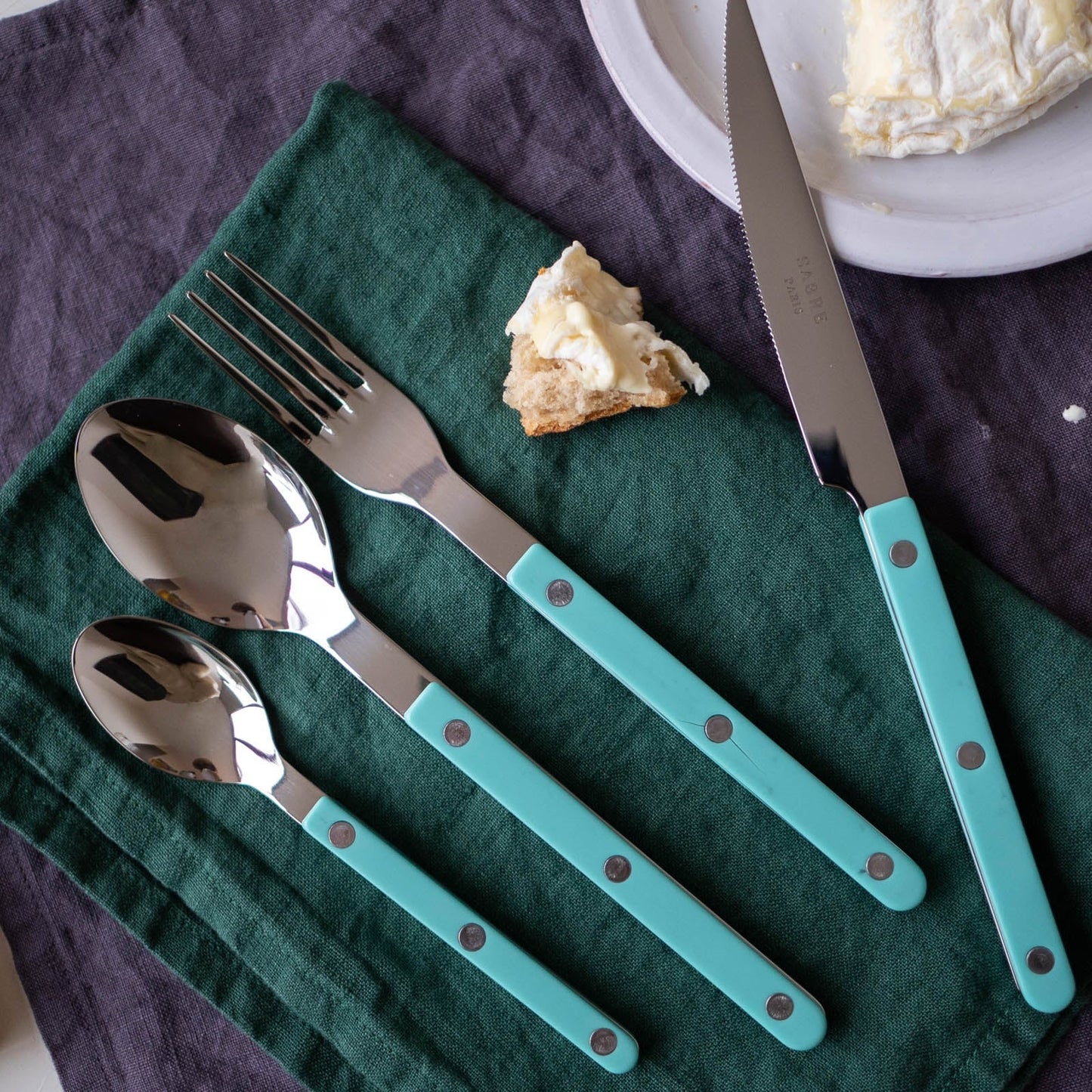Bistrot uni mat - Pastel Green