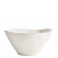 Large La Rochère Bee ceramic serving bowl in ecru with embossed bee motif