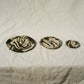 Plate Marble Black