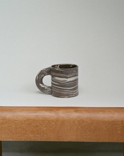 Marble Mug Dark Chocolate