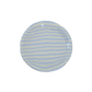 Plate Stripe Baby Blue