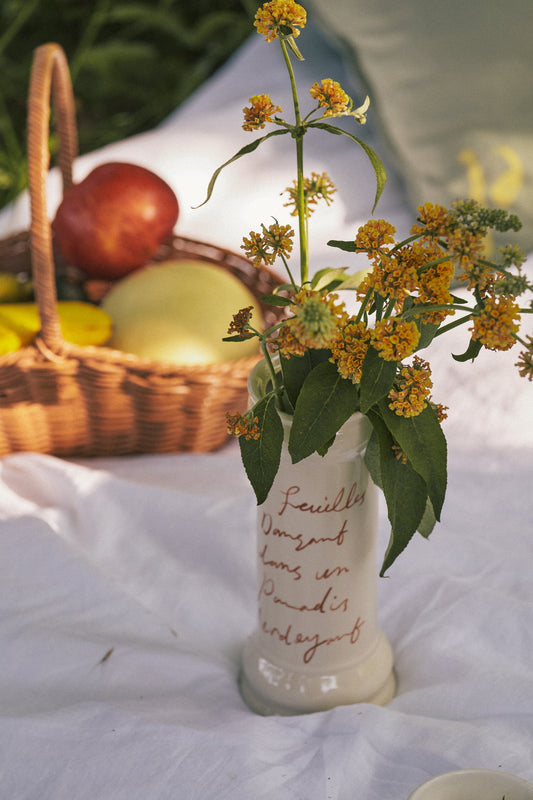 Le Paradis Vase (Linen)