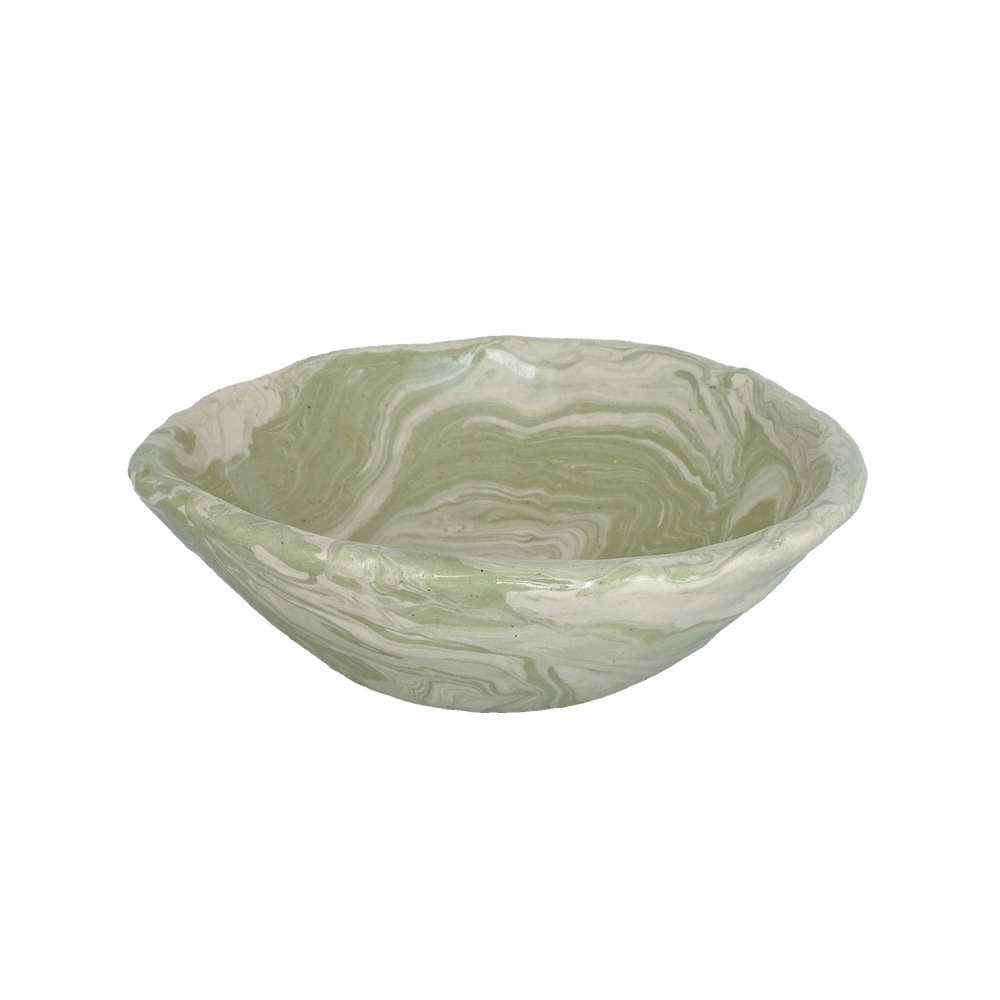 Bowl Marble Sage