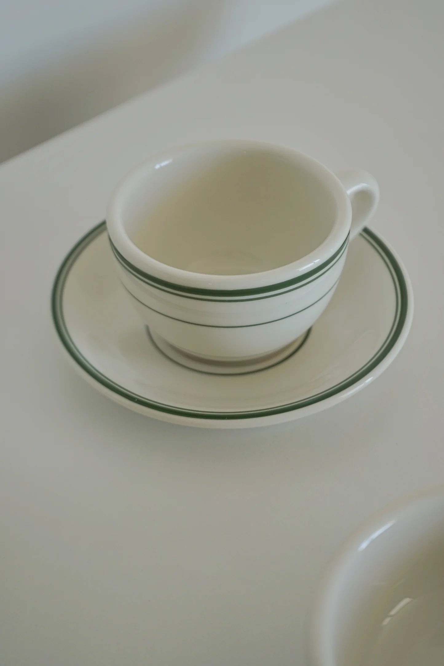 Green Bay Round Coffee Cup with Saucer