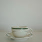 Green Bay Round Coffee Cup with Saucer