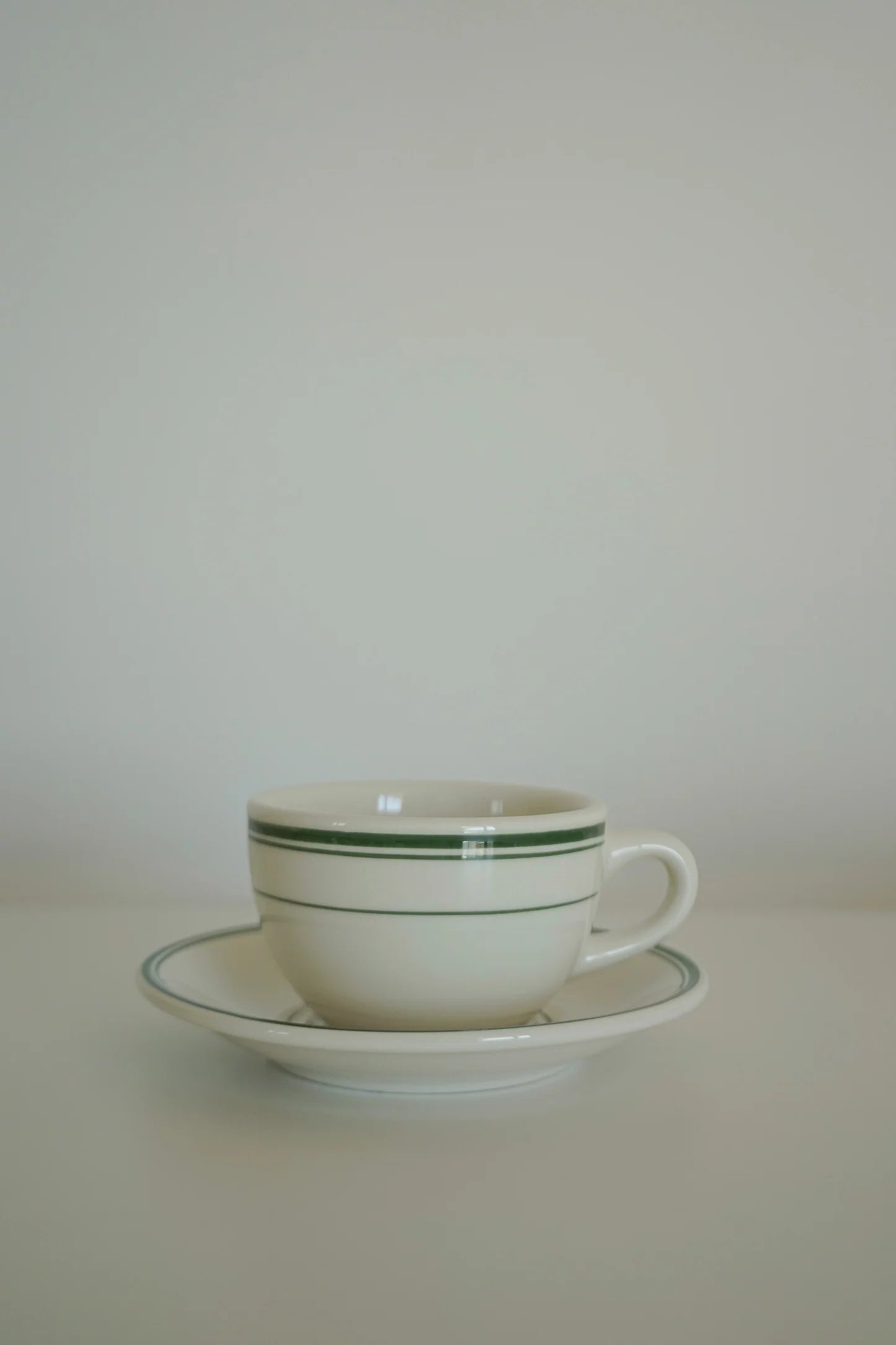 Green Bay Round Coffee Cup with Saucer