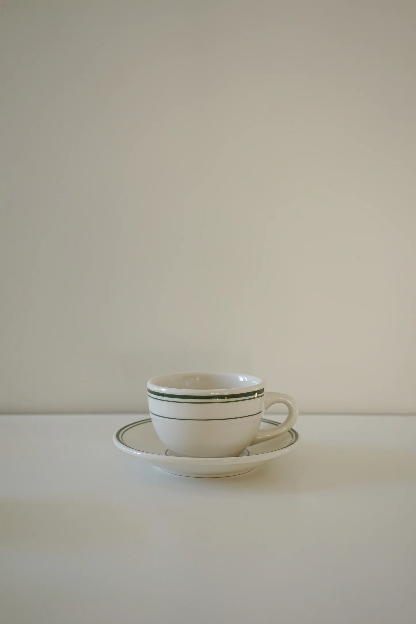 Green Bay Round Coffee Cup with Saucer