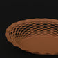 Old pink woven bread basket detail – Roger Orfevre artisan tableware