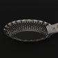 Roger Orfevre oval stainless steel bread basket 25x18cm for foodservice
