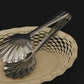 Stainless steel bread tong 21cm close-up – Roger Orfevre dishwasher-safe