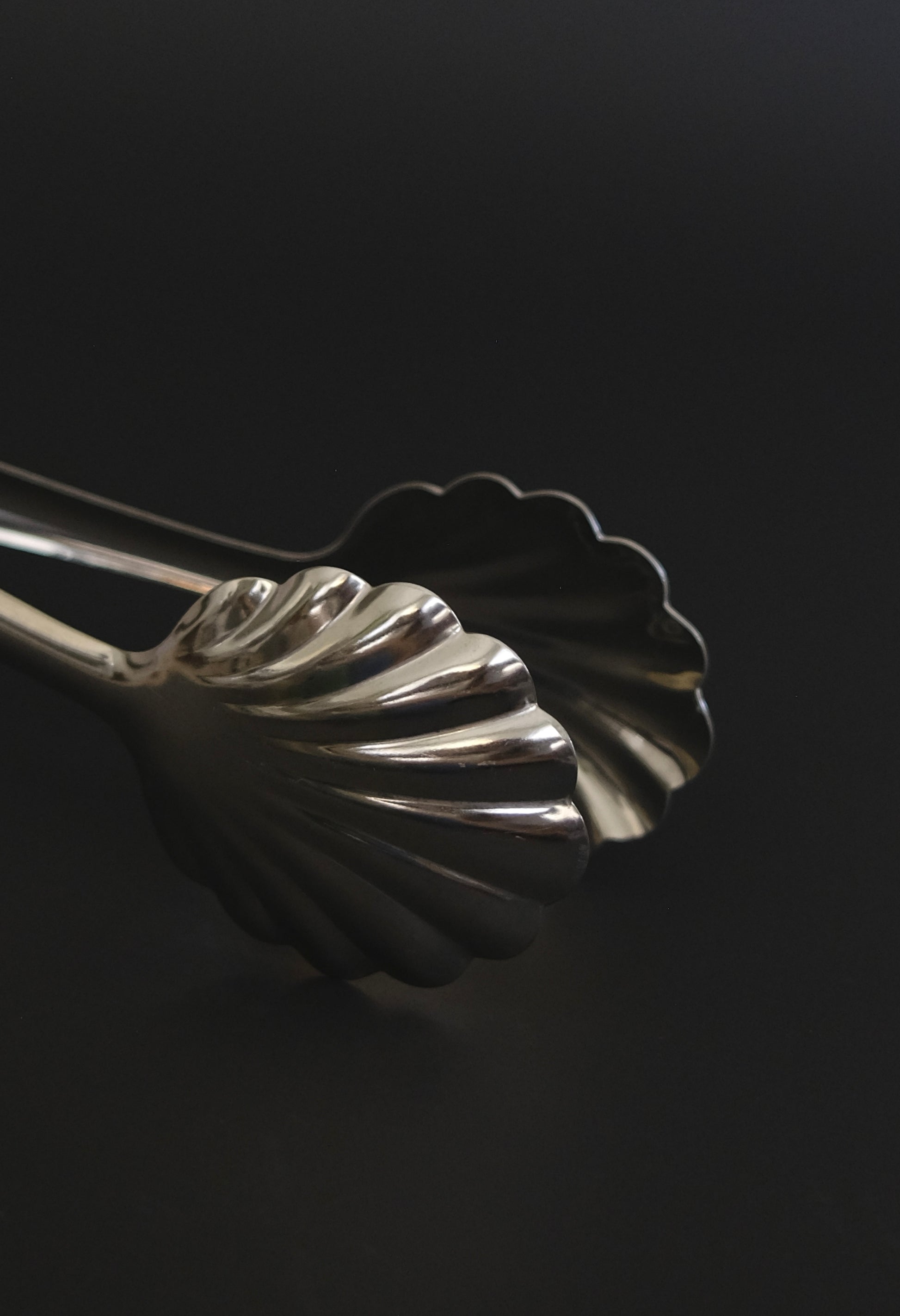 Roger Orfevre 21cm stainless steel bread tong for professional bread service