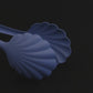 Roger Orfevre 21cm pastel blue bread tong for artisan bread service