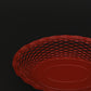 Red bread basket small side view – Roger Orfevre tableware