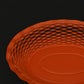 Orange bread basket side view – Roger Orfevre artisan tableware