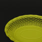 Apple green bread basket side view – Roger Orfevre artisan tableware