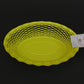 Roger Orfevre apple green woven bread basket for artisan bread service