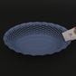 Roger Orfevre pastel blue woven bread basket small for everyday table service