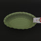 Roger Orfevre pastel green woven bread basket 25x18cm artisan service