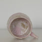 Mermaid Tail Cup in Strawberry Milkshake shown from the side