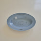 Le Paradis Oval Plate (Grey Blue)