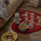 Heart Shaped Rug (Chilli)