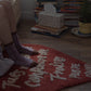 Heart Shaped Rug (Chilli)
