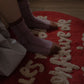 Heart Shaped Rug (Chilli)