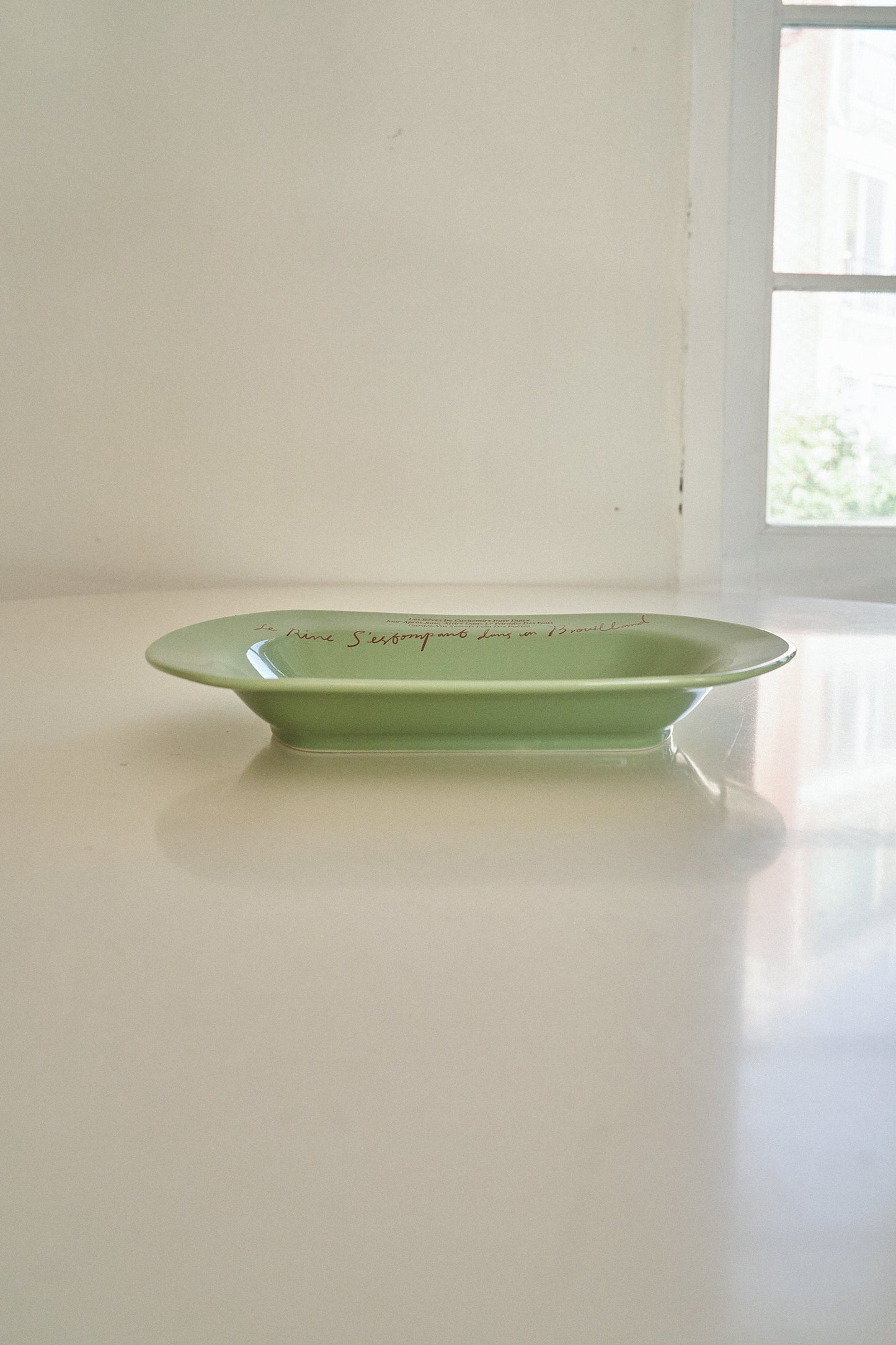 Le Paradis Square Plate (Olive)