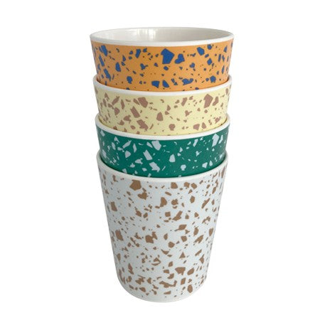 Terrazzo Cup Assorted - 4 set