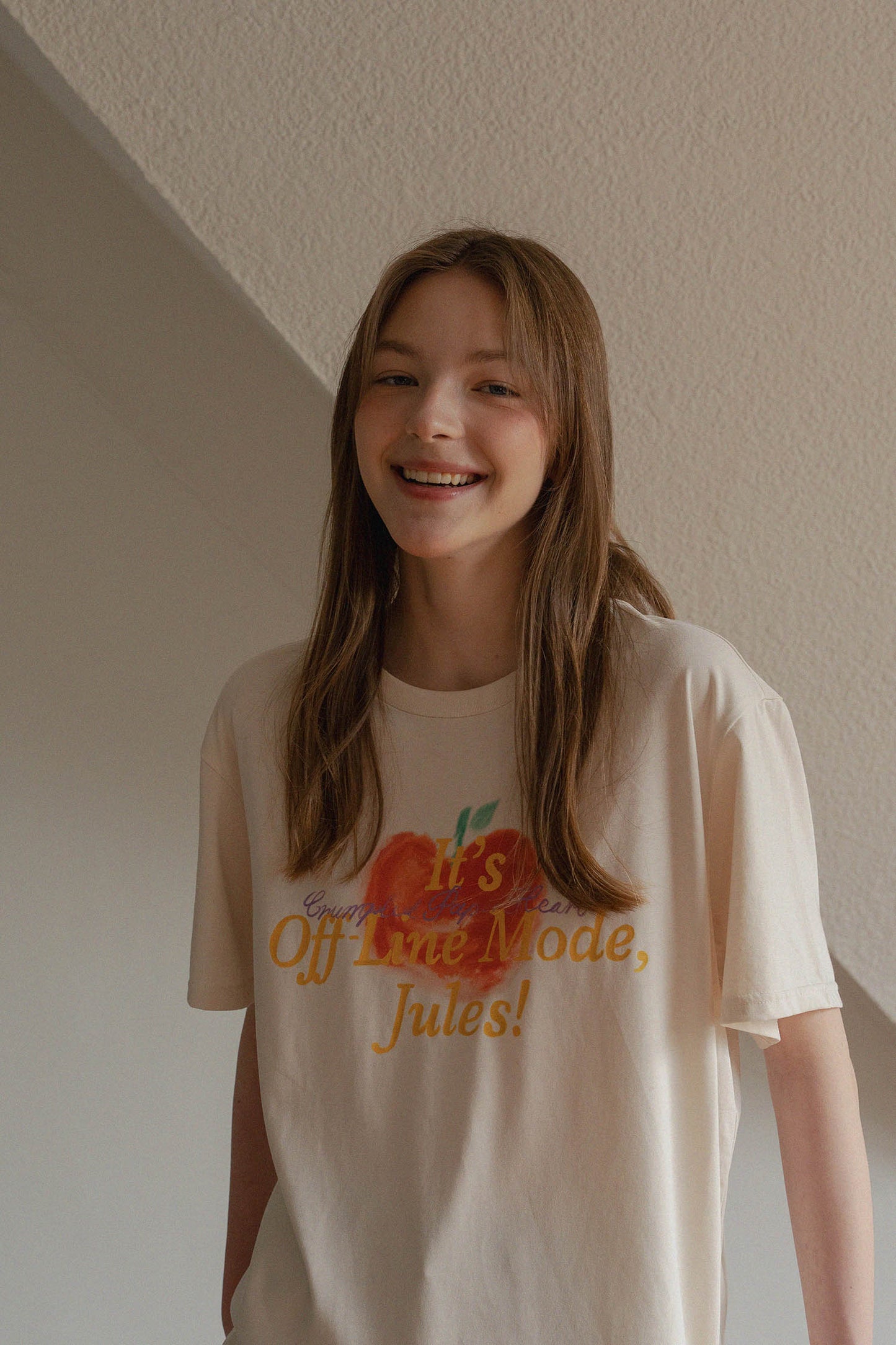 Tired Girl T-Shirt (Linen)