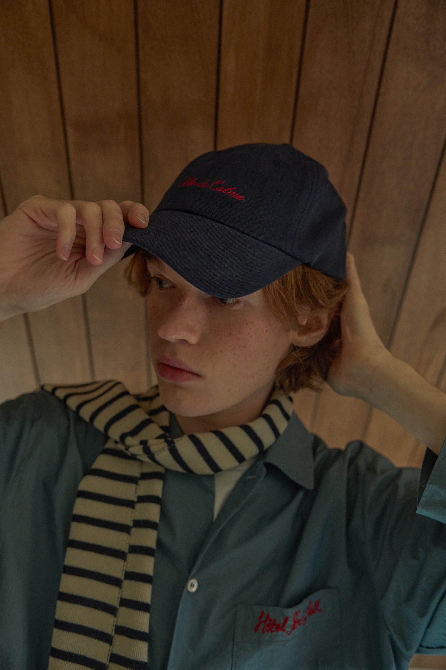 Le Courage Baseball Cap (Indigo)