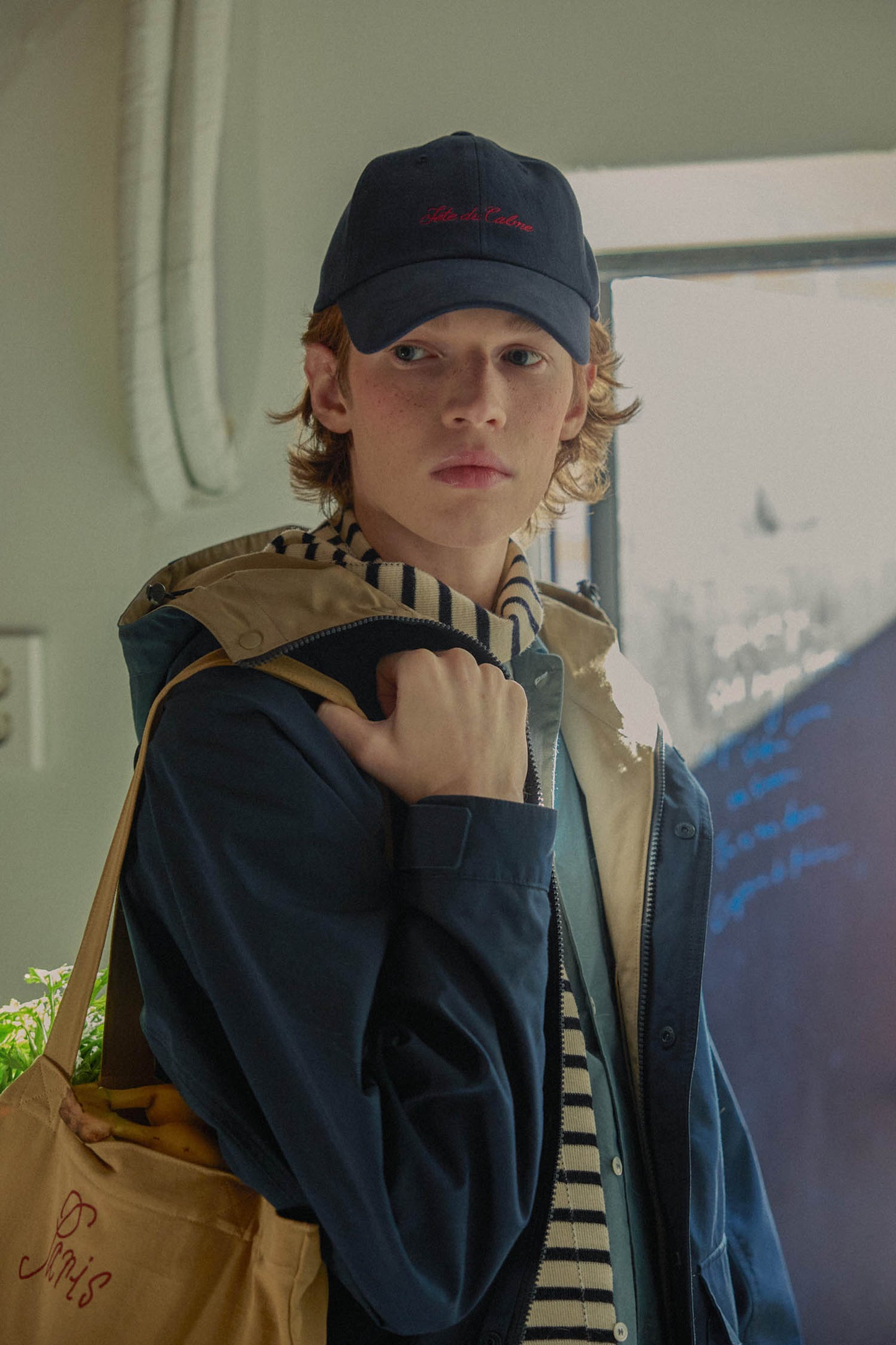 Le Courage Baseball Cap (Indigo)