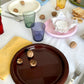 Rolli Dinner Plate - Chocolate