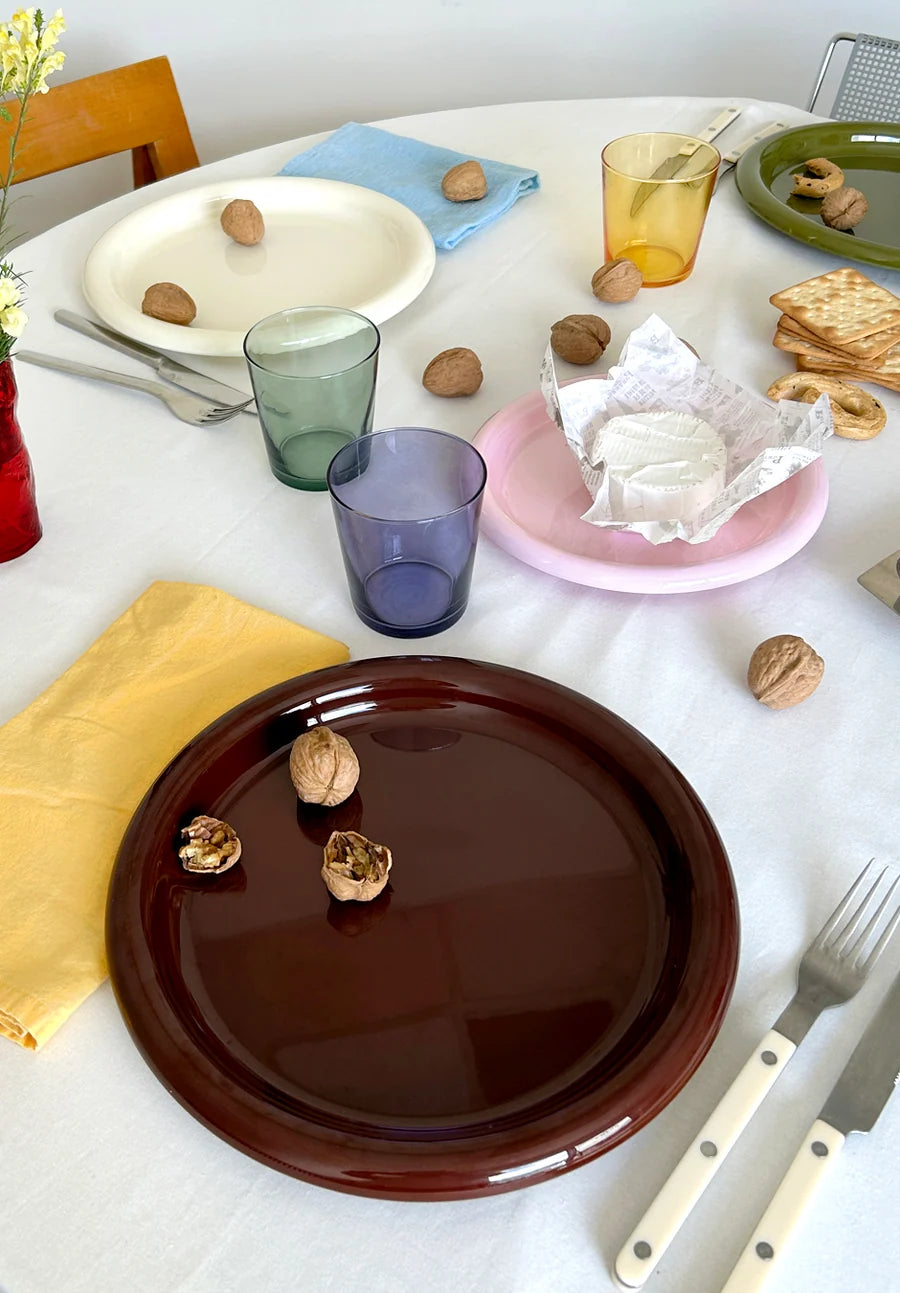 Rolli Dinner Plate - Chocolate