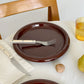 Rolli Dinner Plate - Chocolate