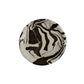 Plate Marble Black