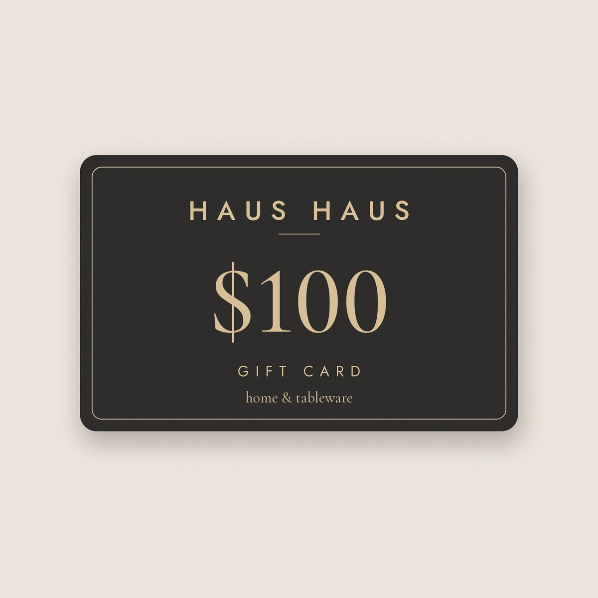 HAUS HAUS Gift Card